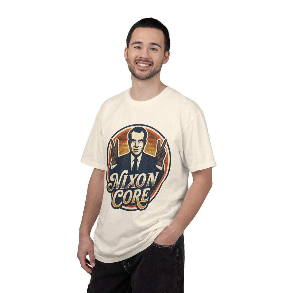 "Nixon Core" Unisex Garment-Dyed Tee