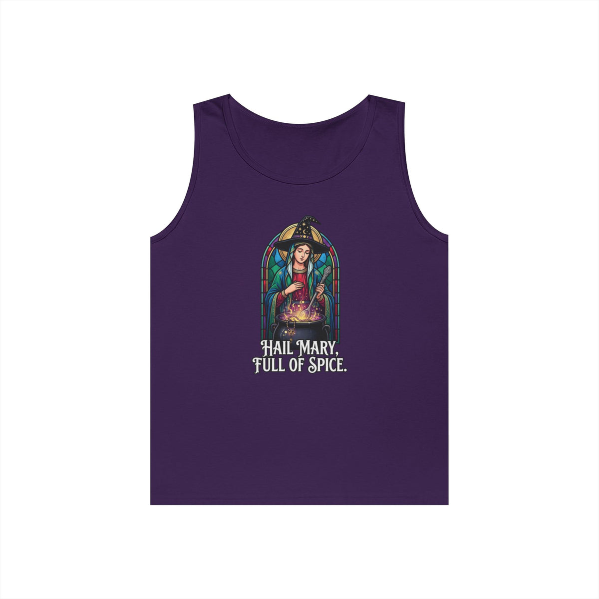 Color: Purple | Hail Mary Full of Spice Tank Top