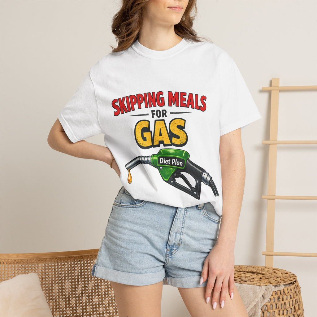 My Gas Diet Plan | Garment-Dyed Tee — AttitudeShirts