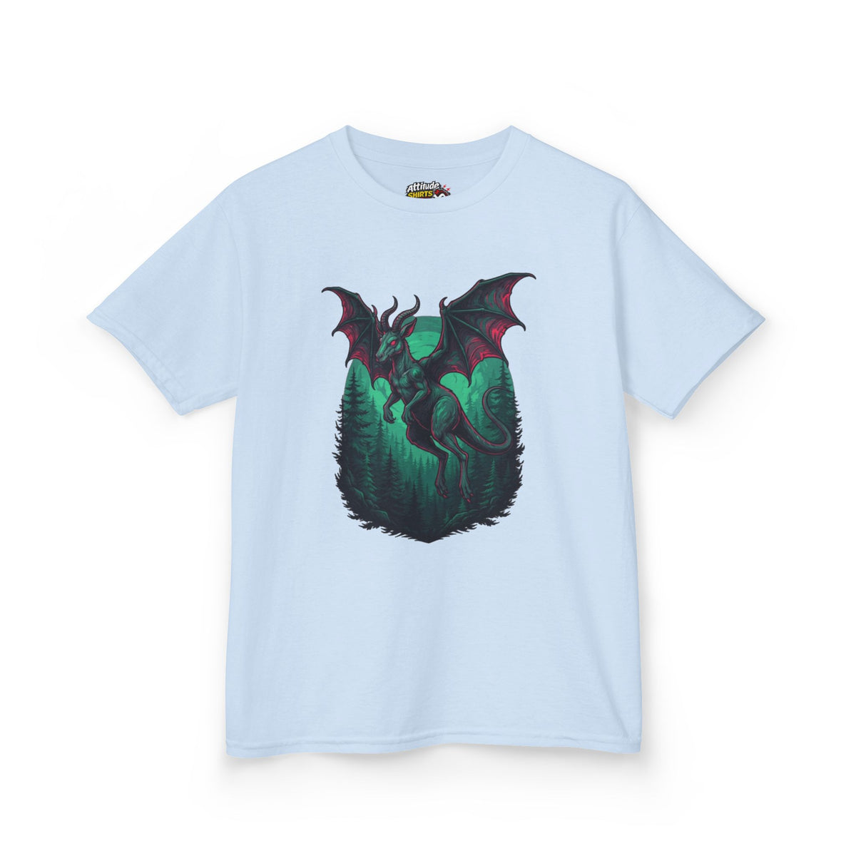 Color: Light Blue | The Jersey Devil (New Jersey, USA) Kids Tee