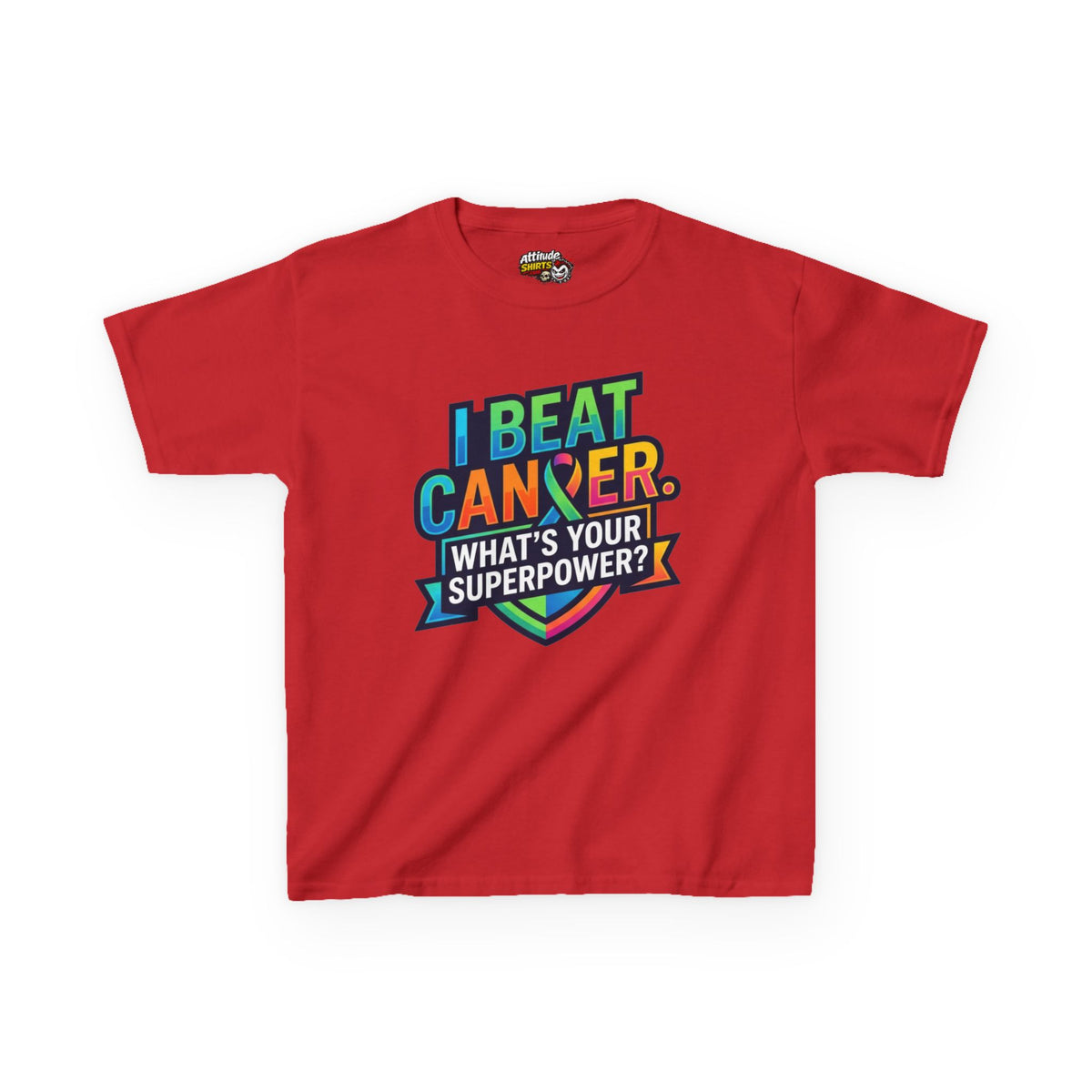 I Beat Cancer - What is Your Superpower Kids Tee