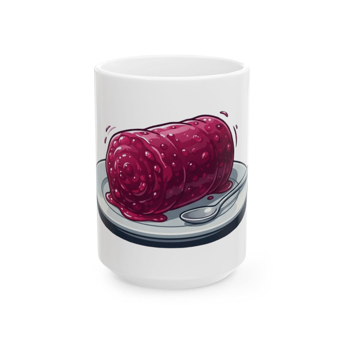 "Yes It's From A Can" White Ceramic Mug — Graphic