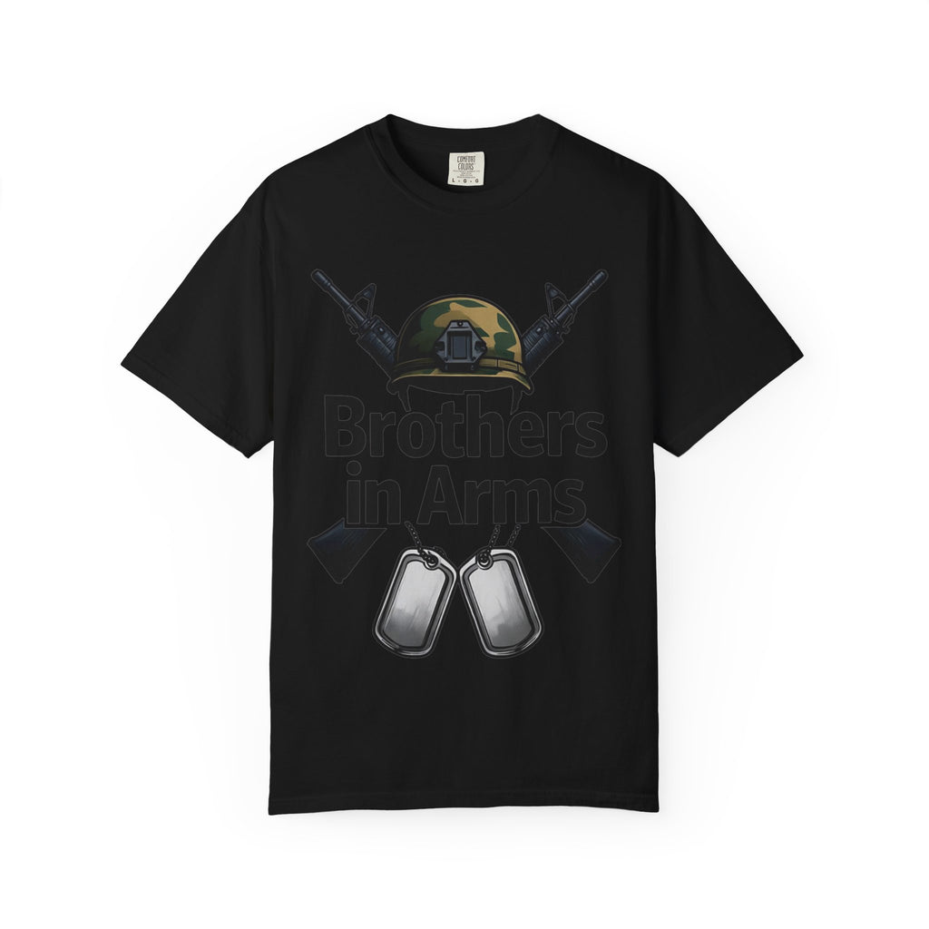 "Brothers in Arms" Unisex Garment-Dyed T-shirt