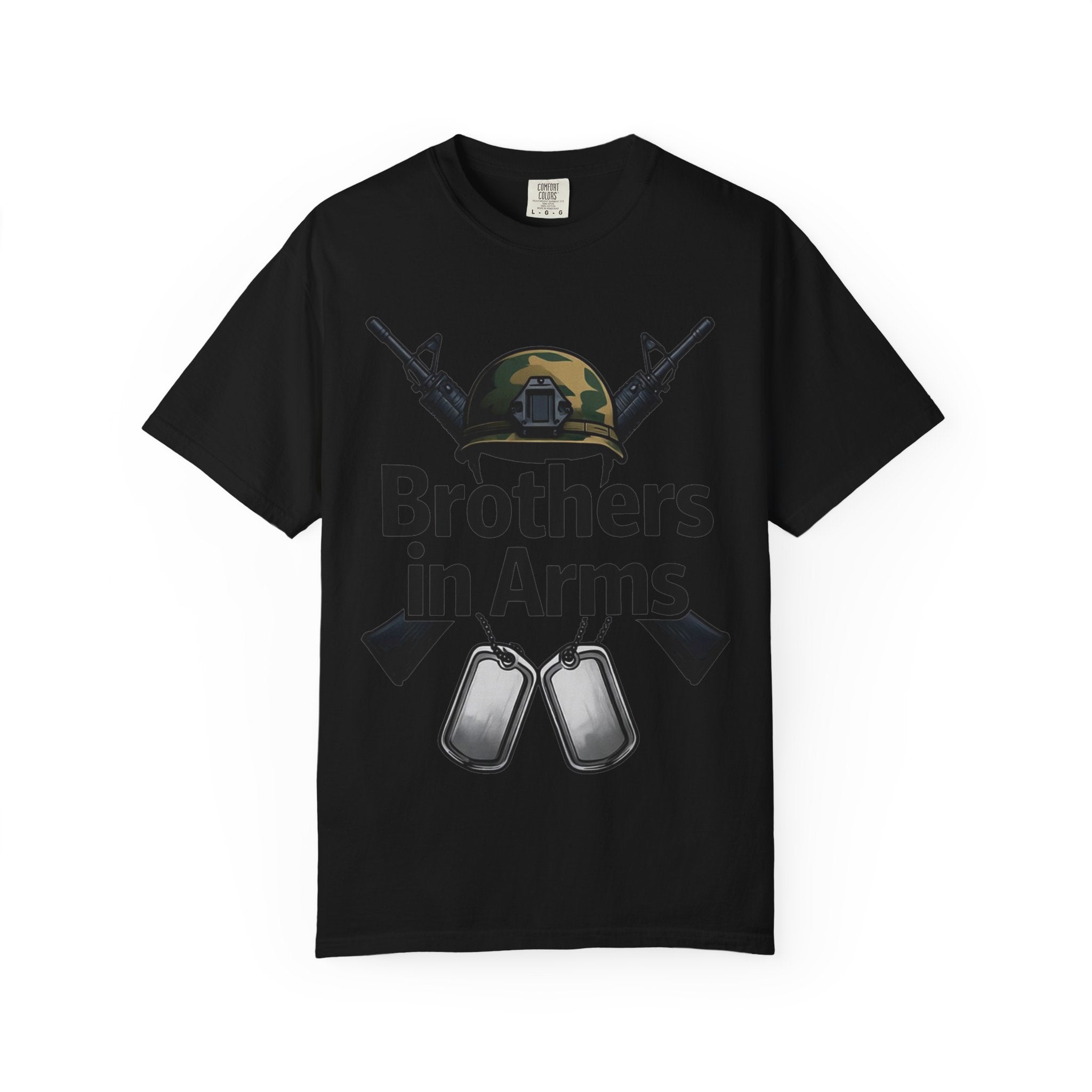 "Brothers in Arms" Unisex Garment-Dyed T-shirt