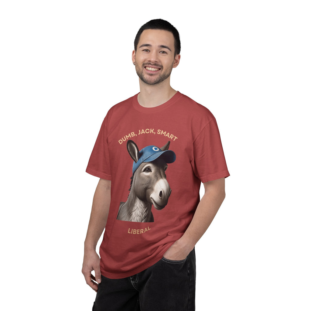 "Dumb Jack Smart" Unisex Garment-Dyed T-shirt