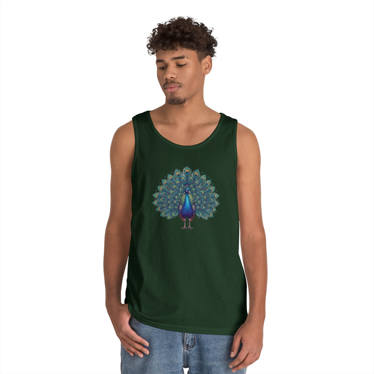"Hippy Peacock" Tank Top