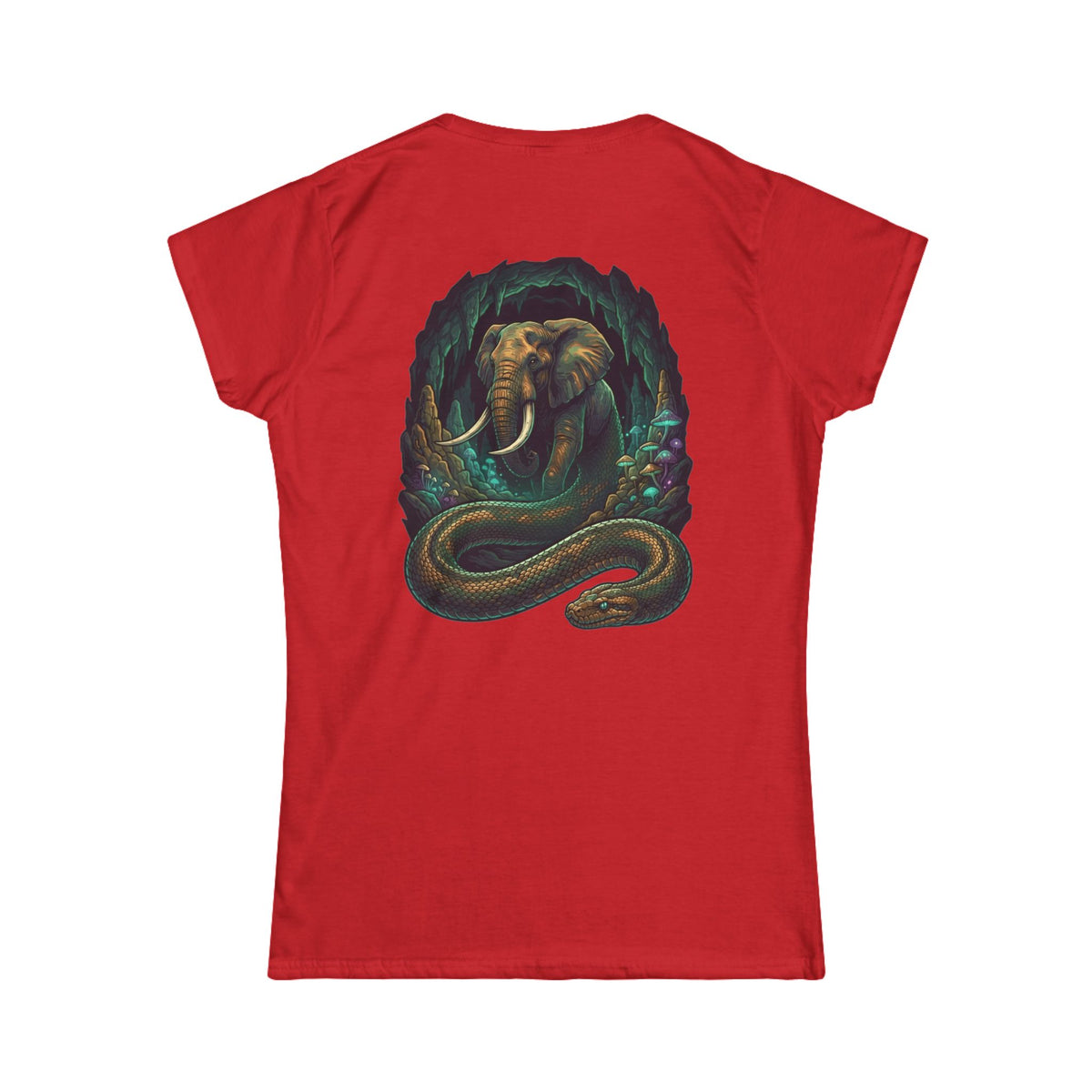 Color: Red | Grootslang (South African Mythology) Women's Tee