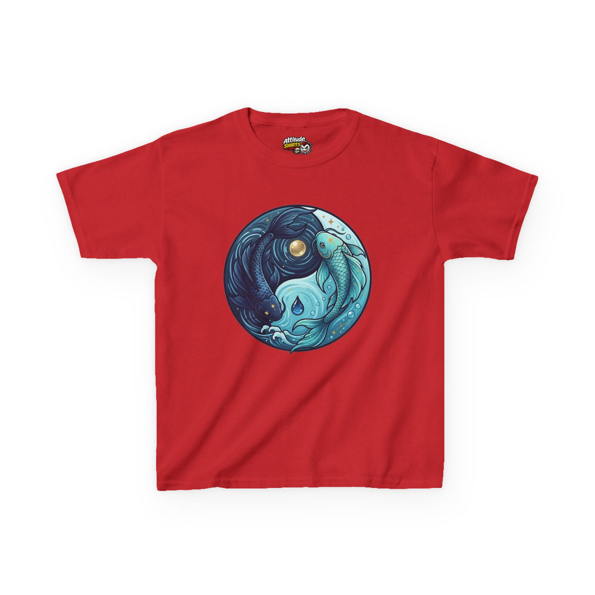 Yin Yang Pisces Kids Tee