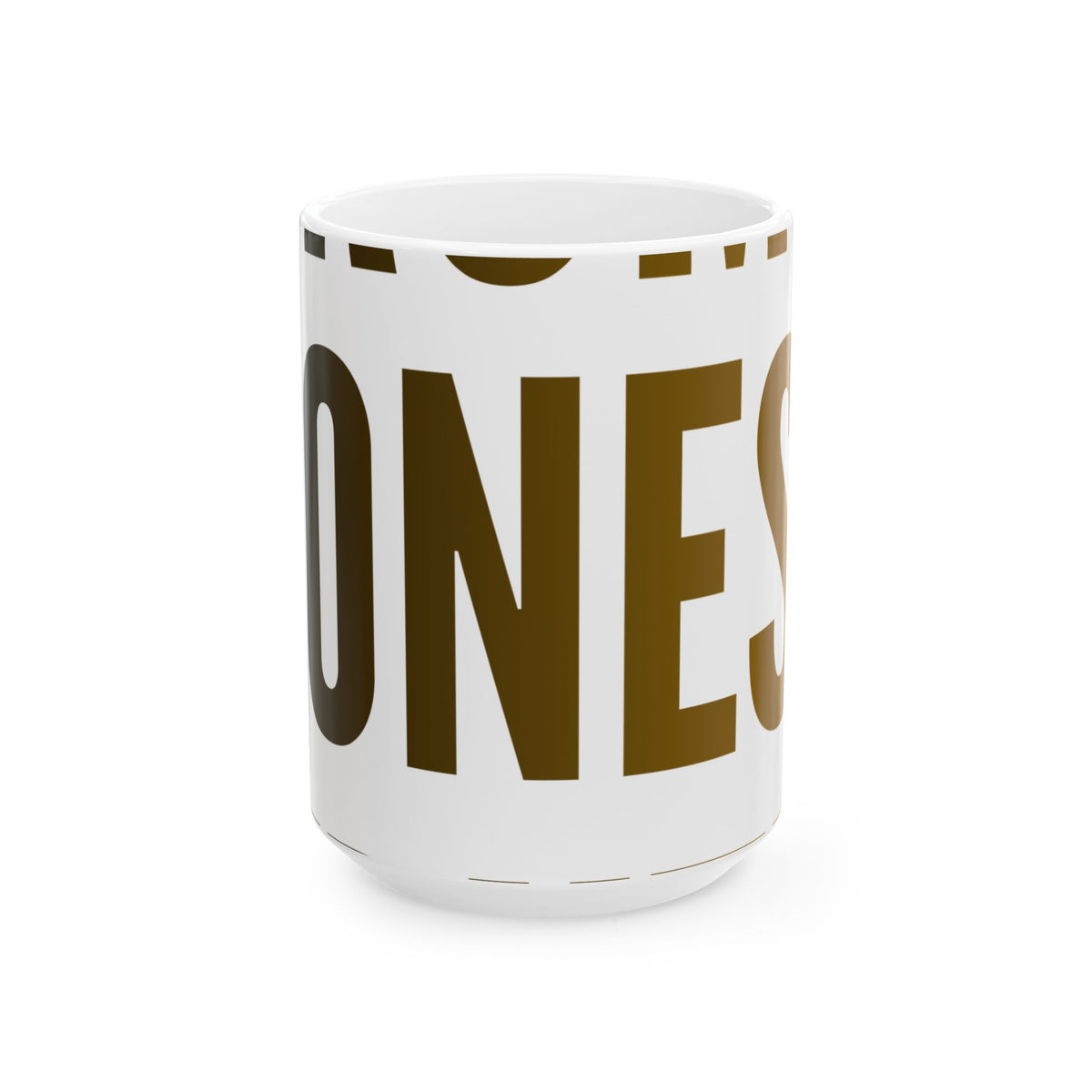 "Trump Honest Truth" White Ceramic Mug