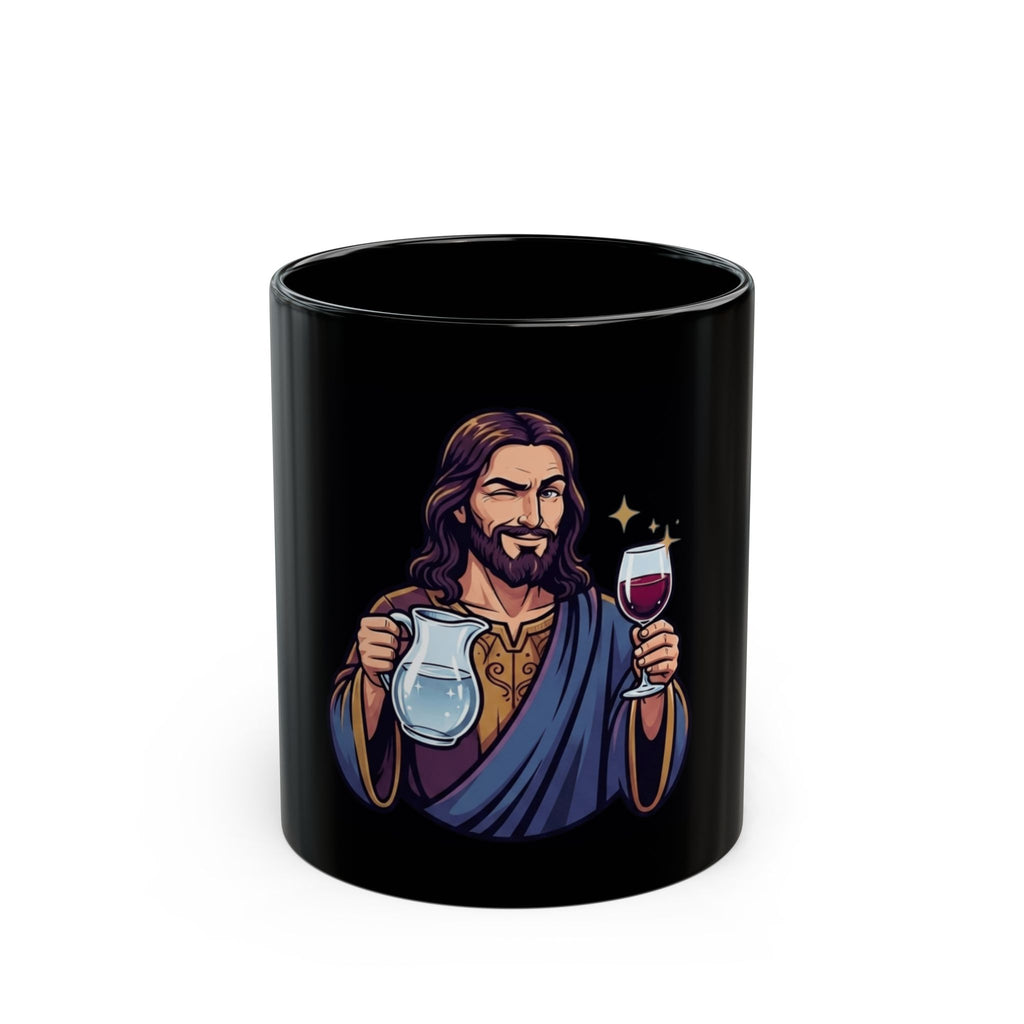 "Wine Expert" Black Ceramic Mug