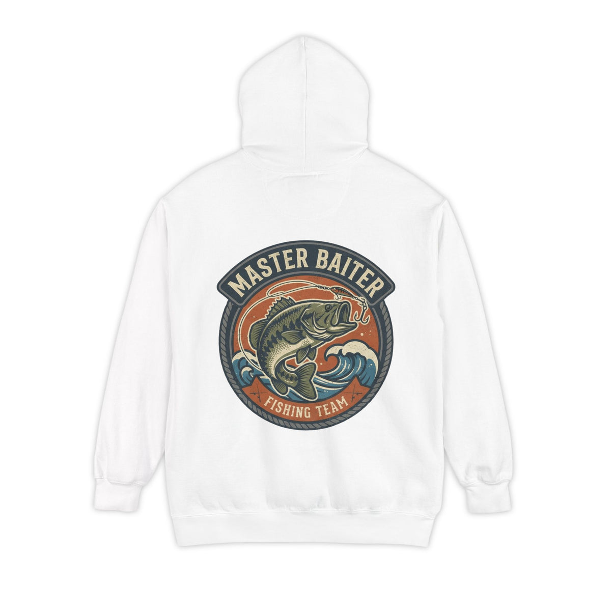 Color: White | Master Baiter Garment-Dyed Hoodie