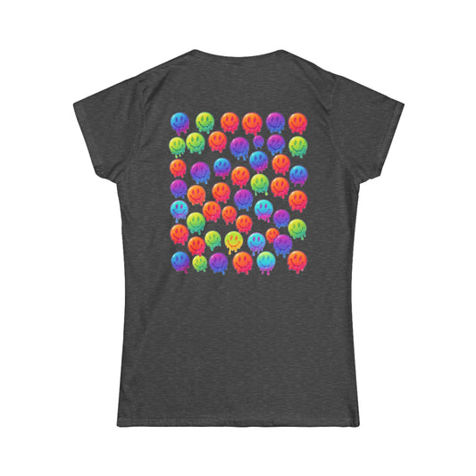 Color: Dark Heather | Melting Hot Women's Tee