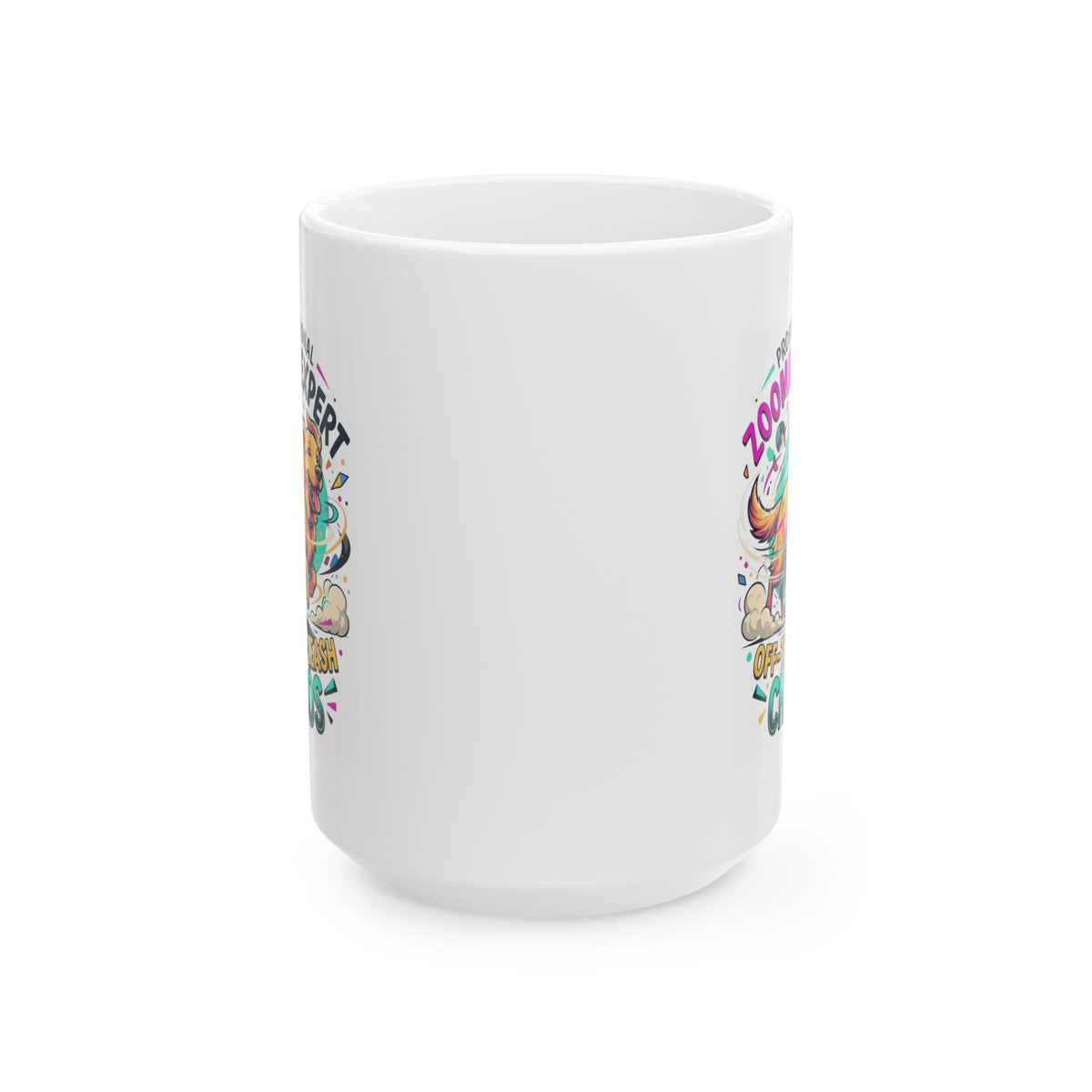 "Professional Zoomie Expert" White Ceramic Mug