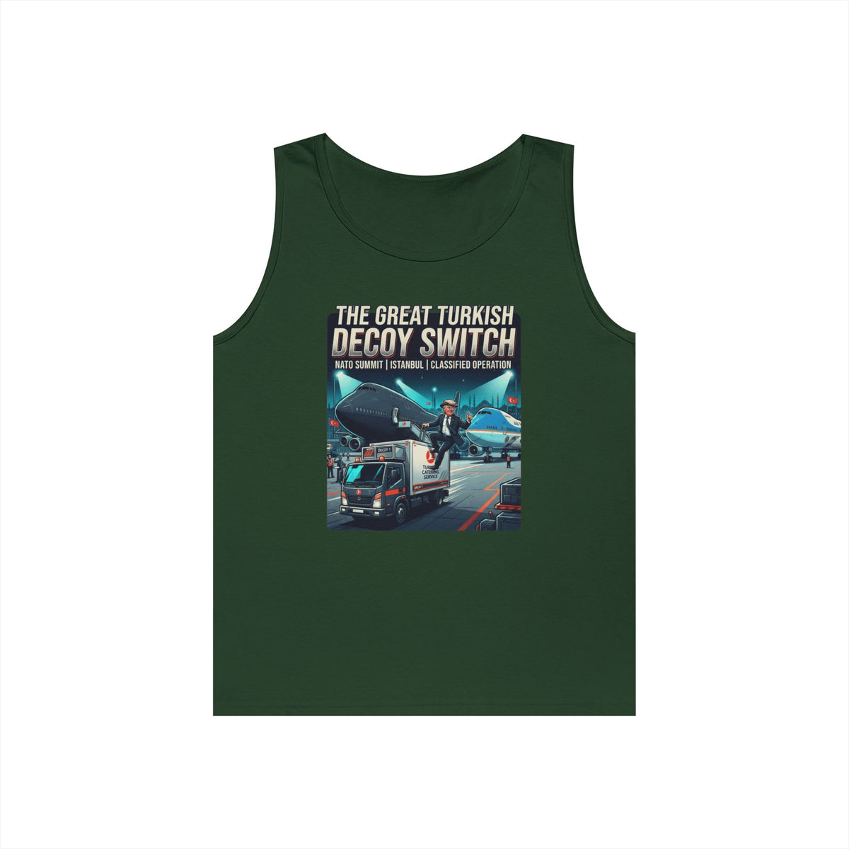 Color: Forest Green | Decoy Switch Tank Top