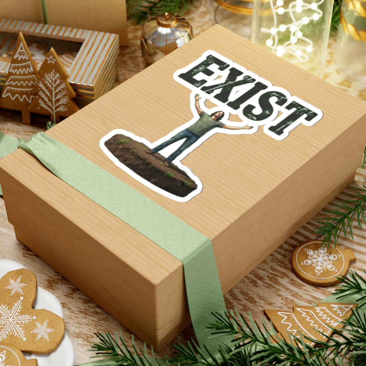 "I Exist" Sticker