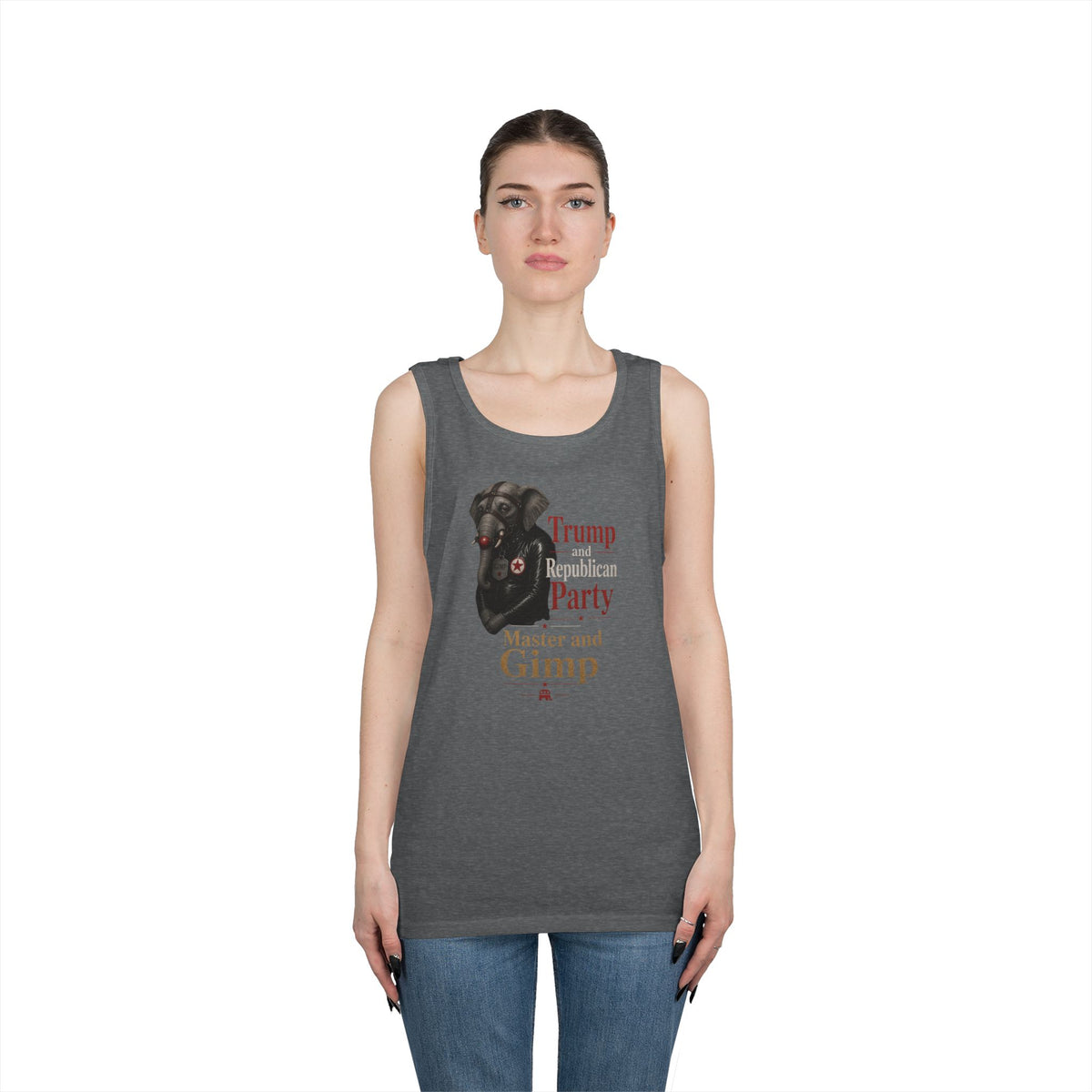 Color: Graphite Heather | Master and Gimp Tank Top
