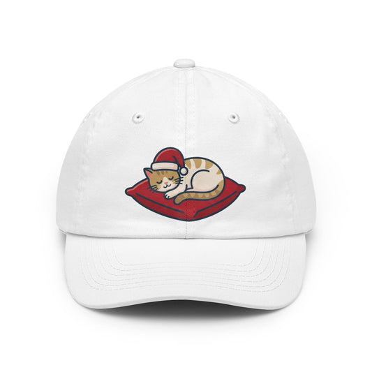 Color: White | Deck The Halls And Take A Nap Dad Hat