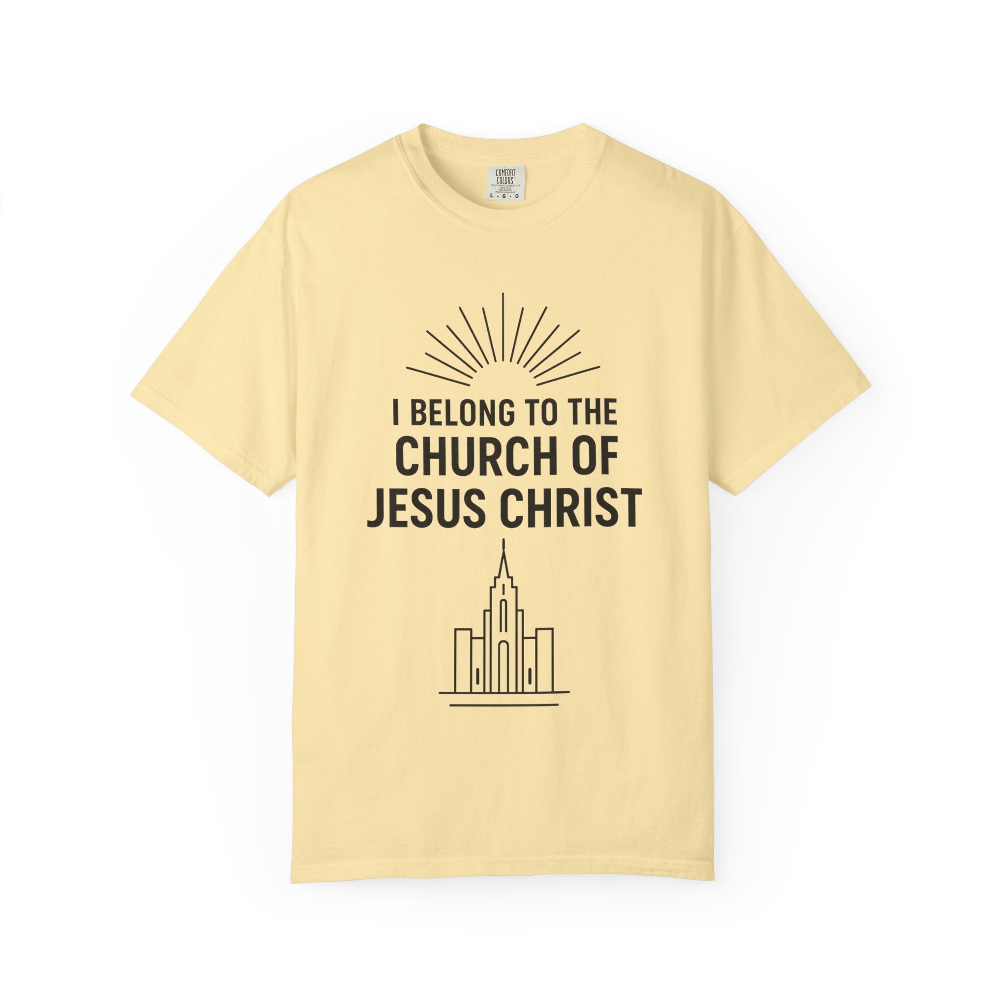 "I Belong" Unisex Garment-Dyed T-shirt