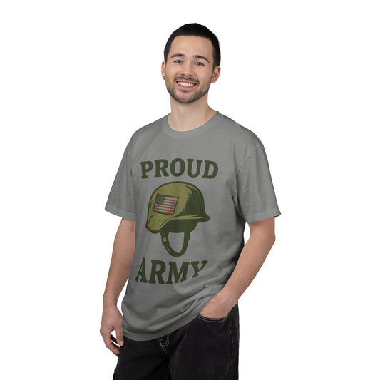 "Proud Army" Unisex Garment-Dyed T-shirt