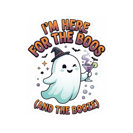 "I'm Here For The Boos" Sticker — Main