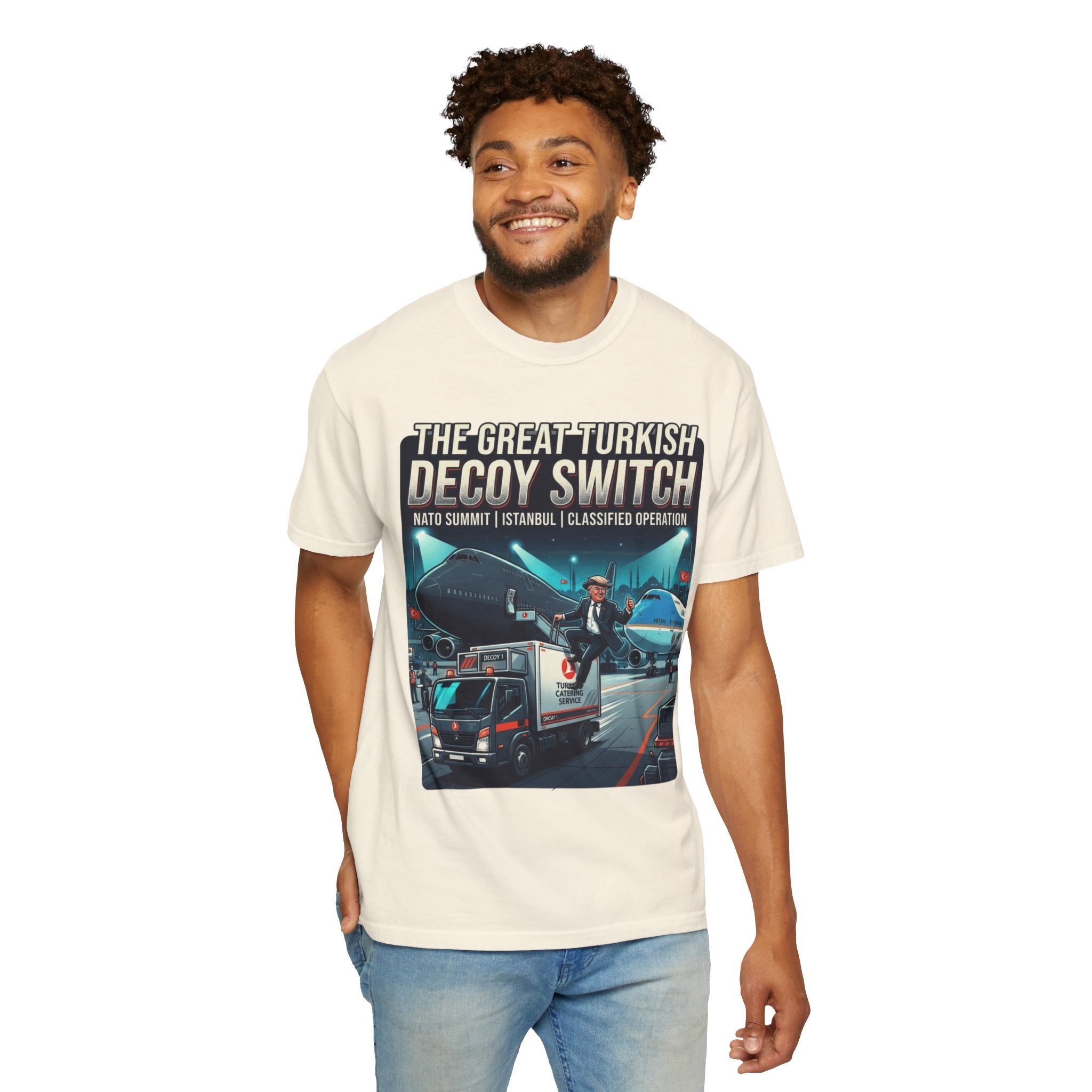 "Decoy Switch" Unisex Garment-Dyed Tee