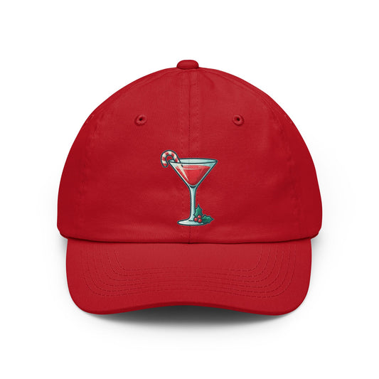 Color: Red | Christmas Cheer Dad Hat — Graphic