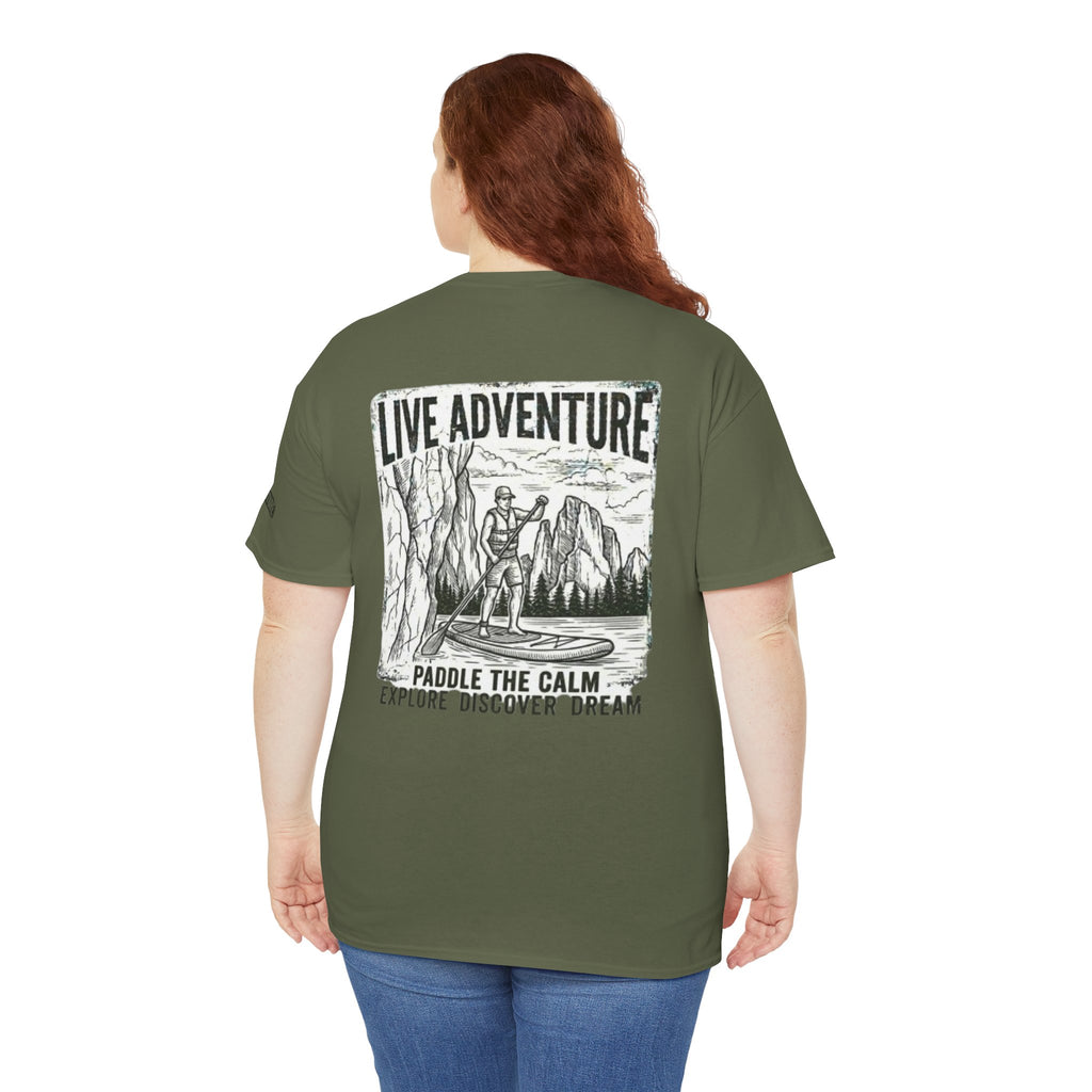"Live Adventure - Paddle Board" Premium Graphic Tee