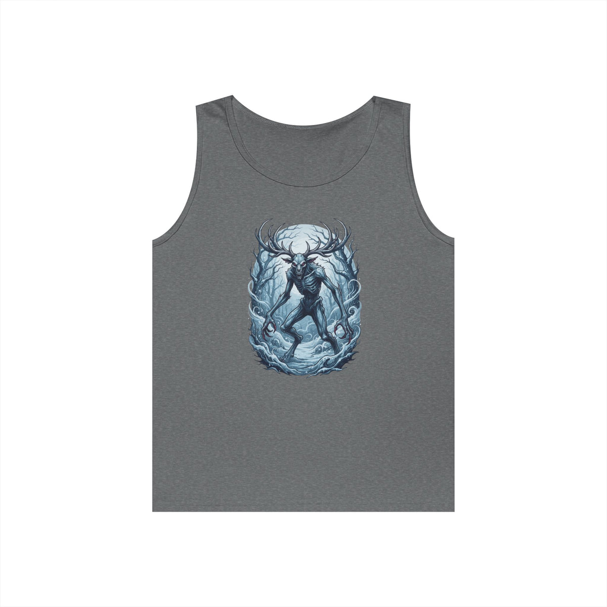 Color: Graphite Heather | Wendigo (Algonquian Folklore) Tank Top