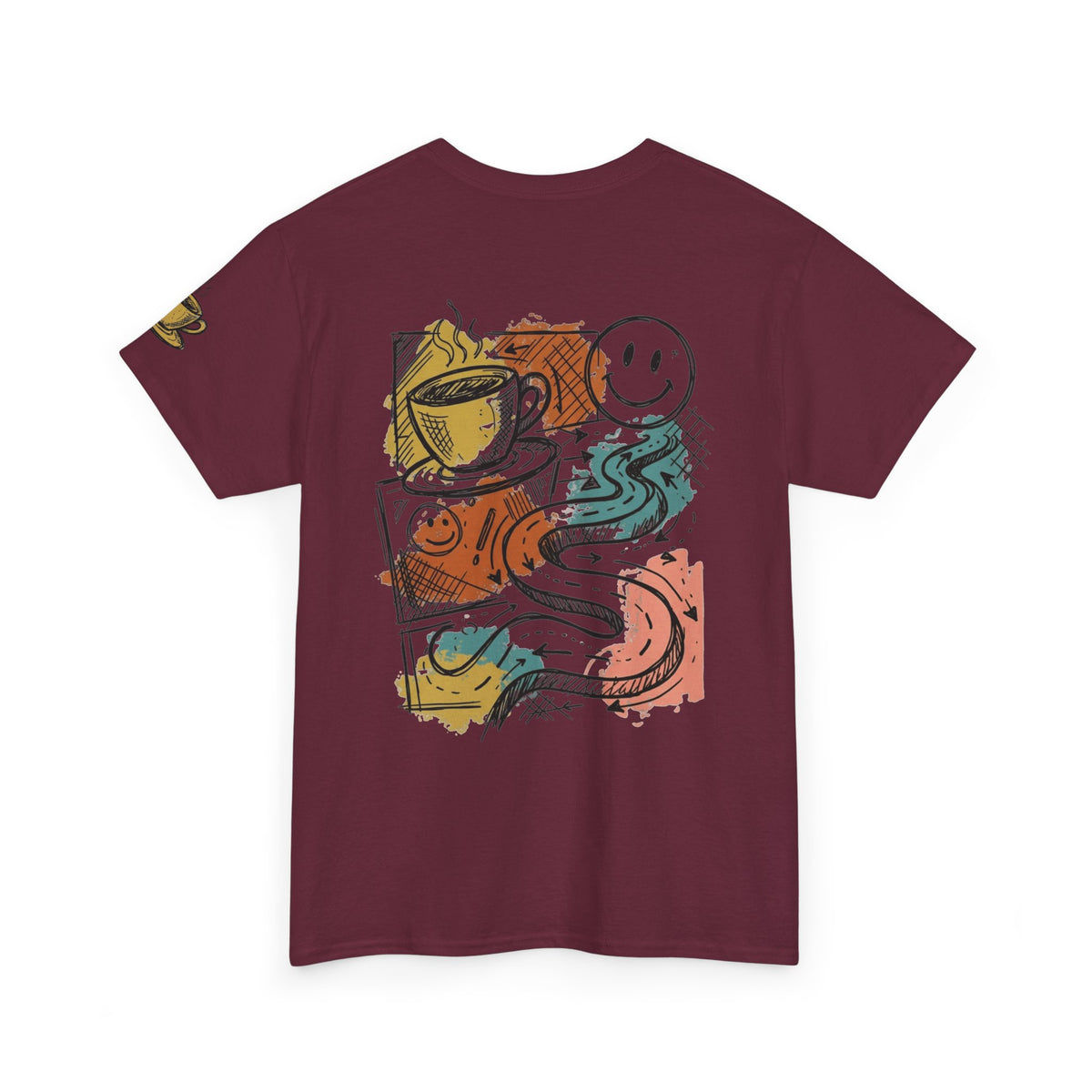 "Happy Coffee" Premium Graphic Tee