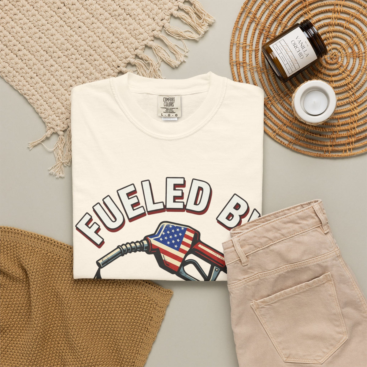 "Fueled By Putin" Unisex Garment-Dyed Tee