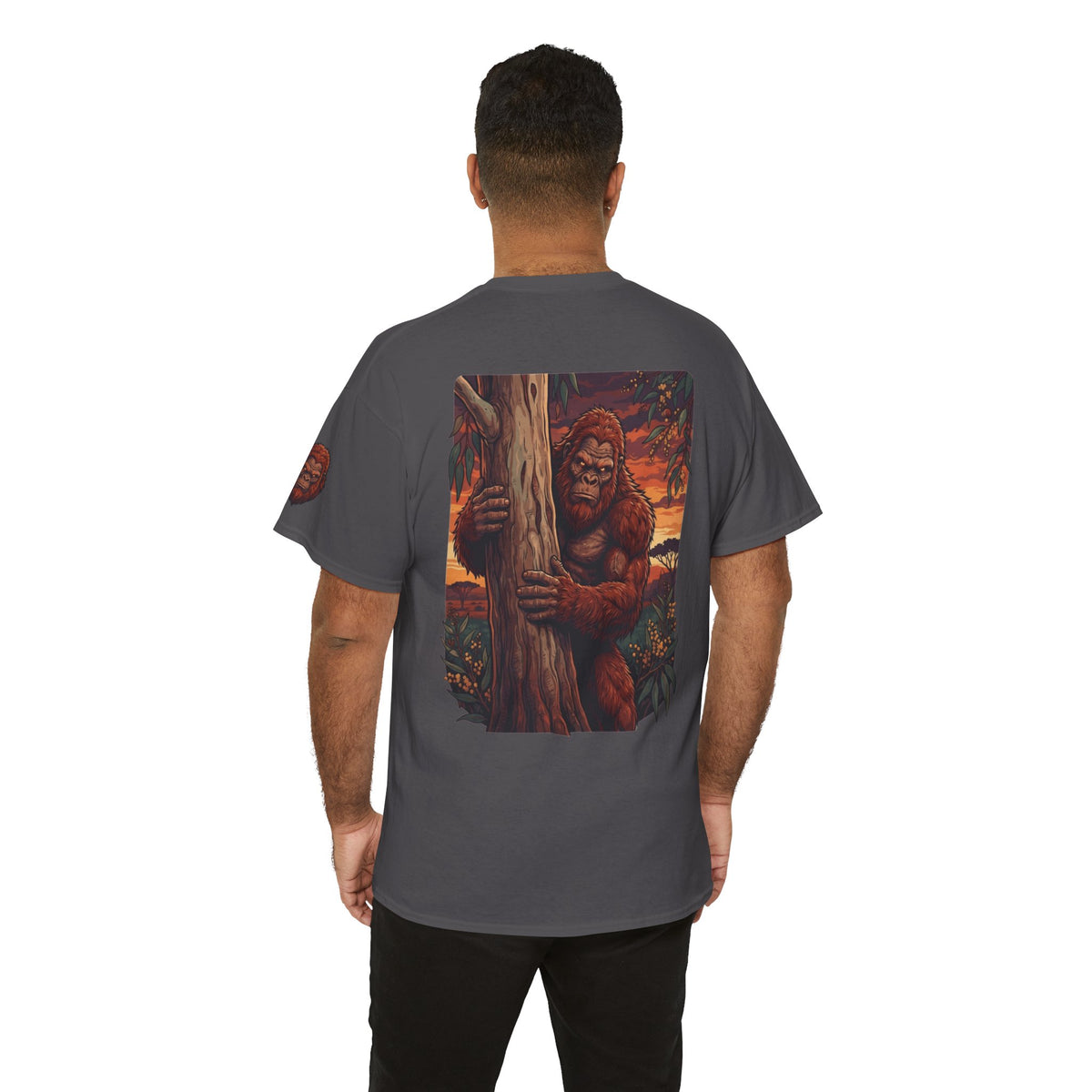 Color: Charcoal | Yowie (Australian Folklore) Premium Graphic Tee
