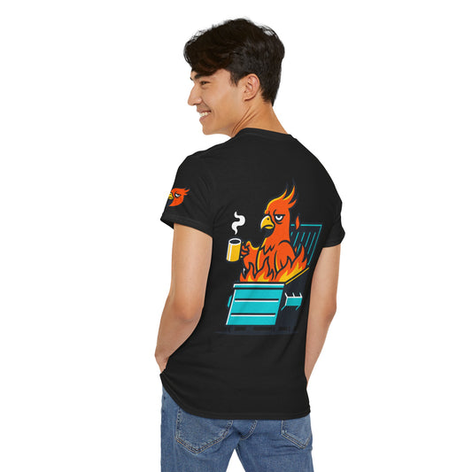Color: Black | Dumpster Fire Premium Graphic Tee