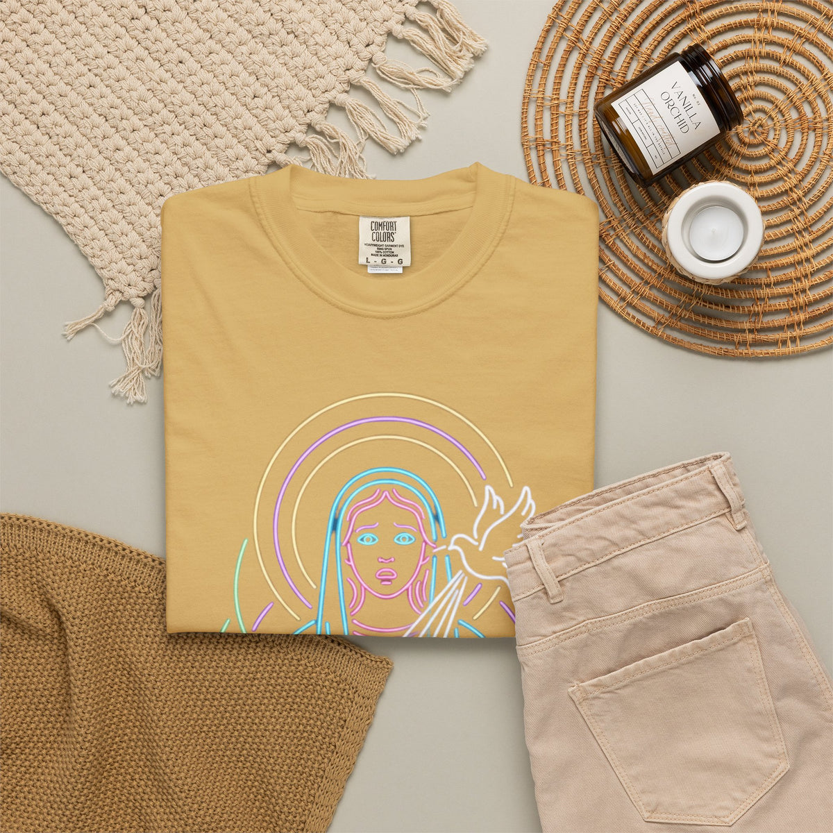 "Good Book Series MILF" Unisex Garment-Dyed Tee