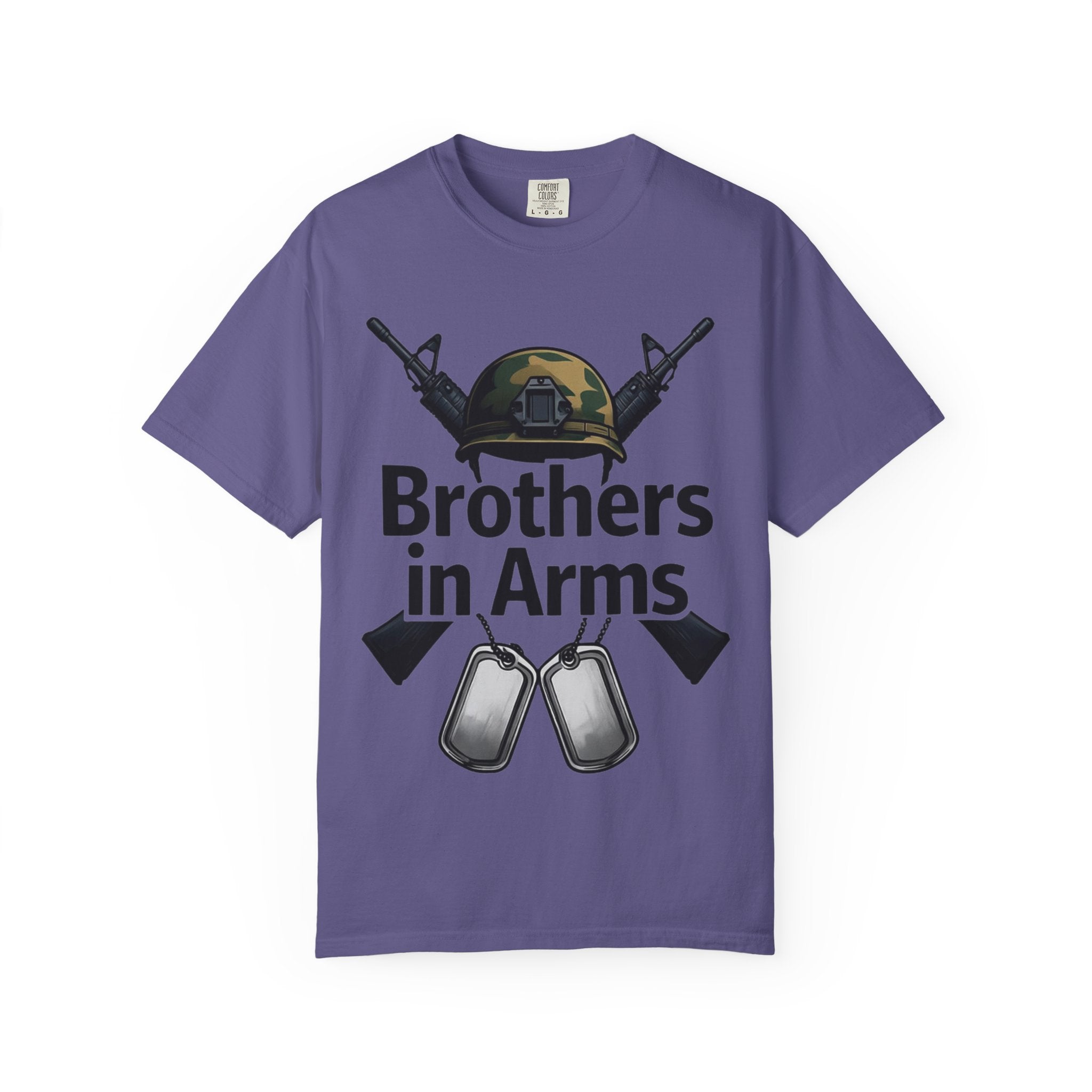 "Brothers in Arms" Unisex Garment-Dyed T-shirt