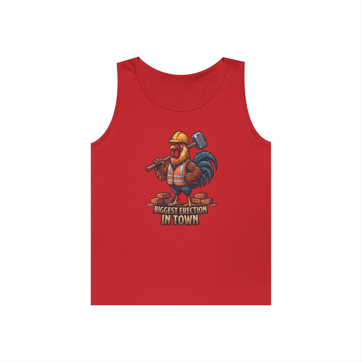 Color: Red | Biggest Erection in Town Tank Top