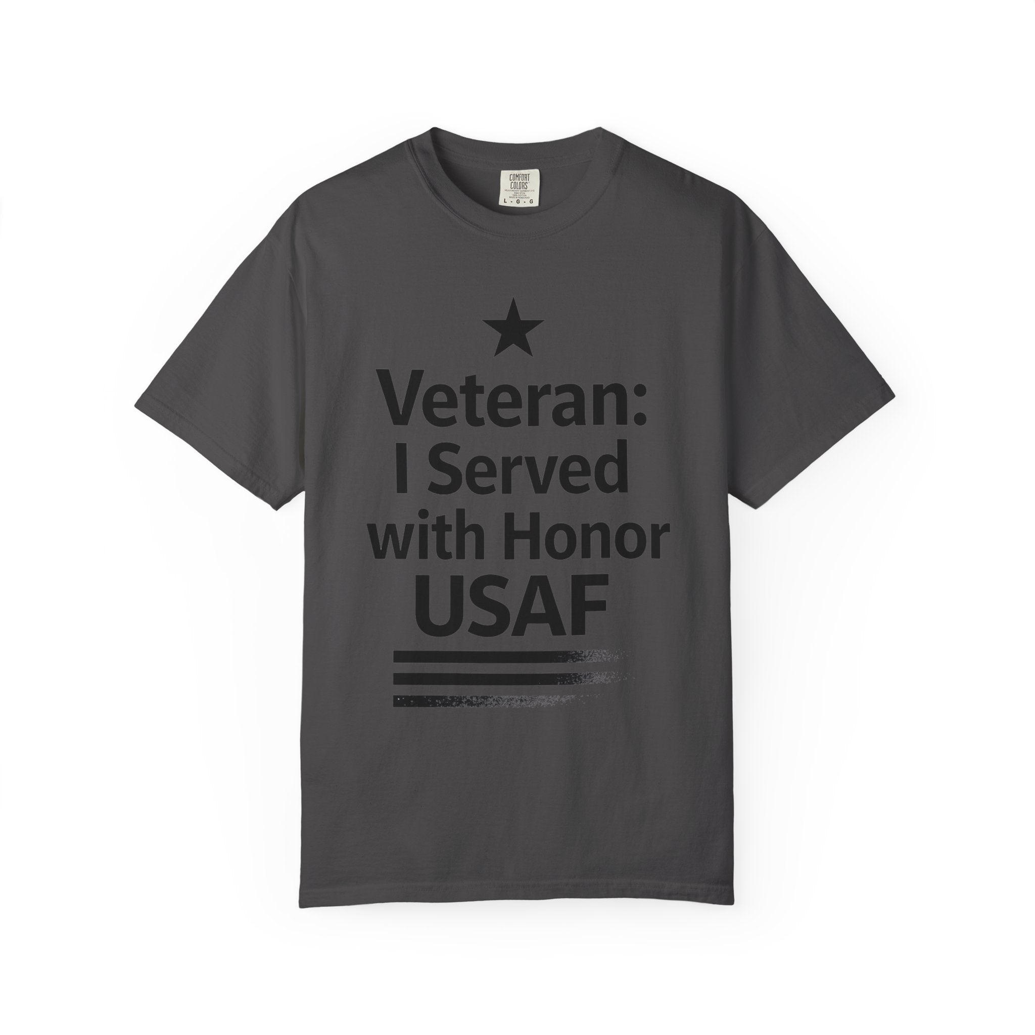 "Served With Honor" Unisex Garment-Dyed T-shirt