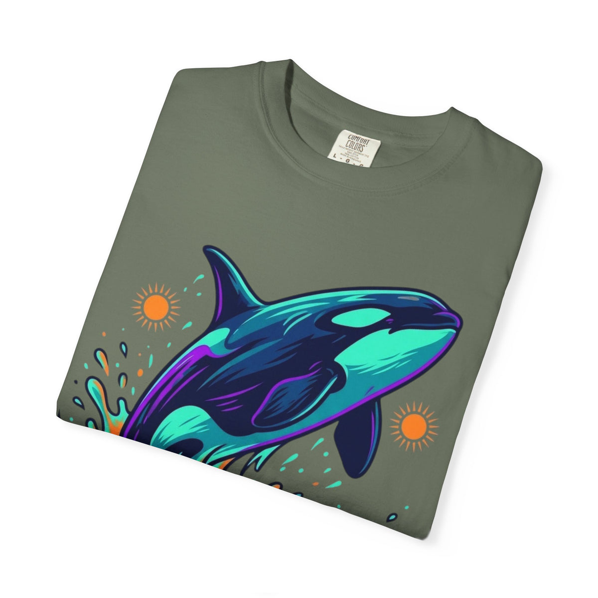 "Orca" Unisex Garment-Dyed Tee
