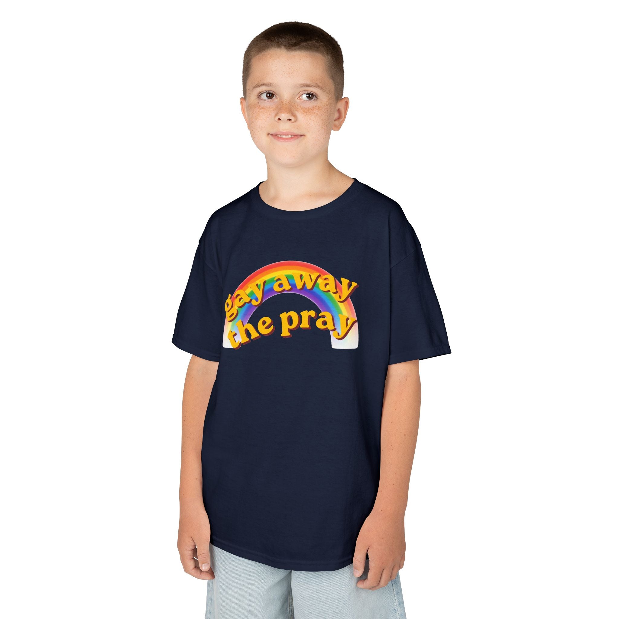 "Gay Away the Pray" Kids Tee