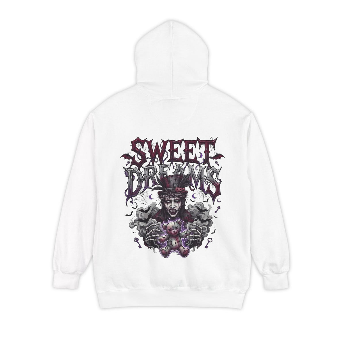 Color: White | Sweet Dreams Garment-Dyed Hoodie