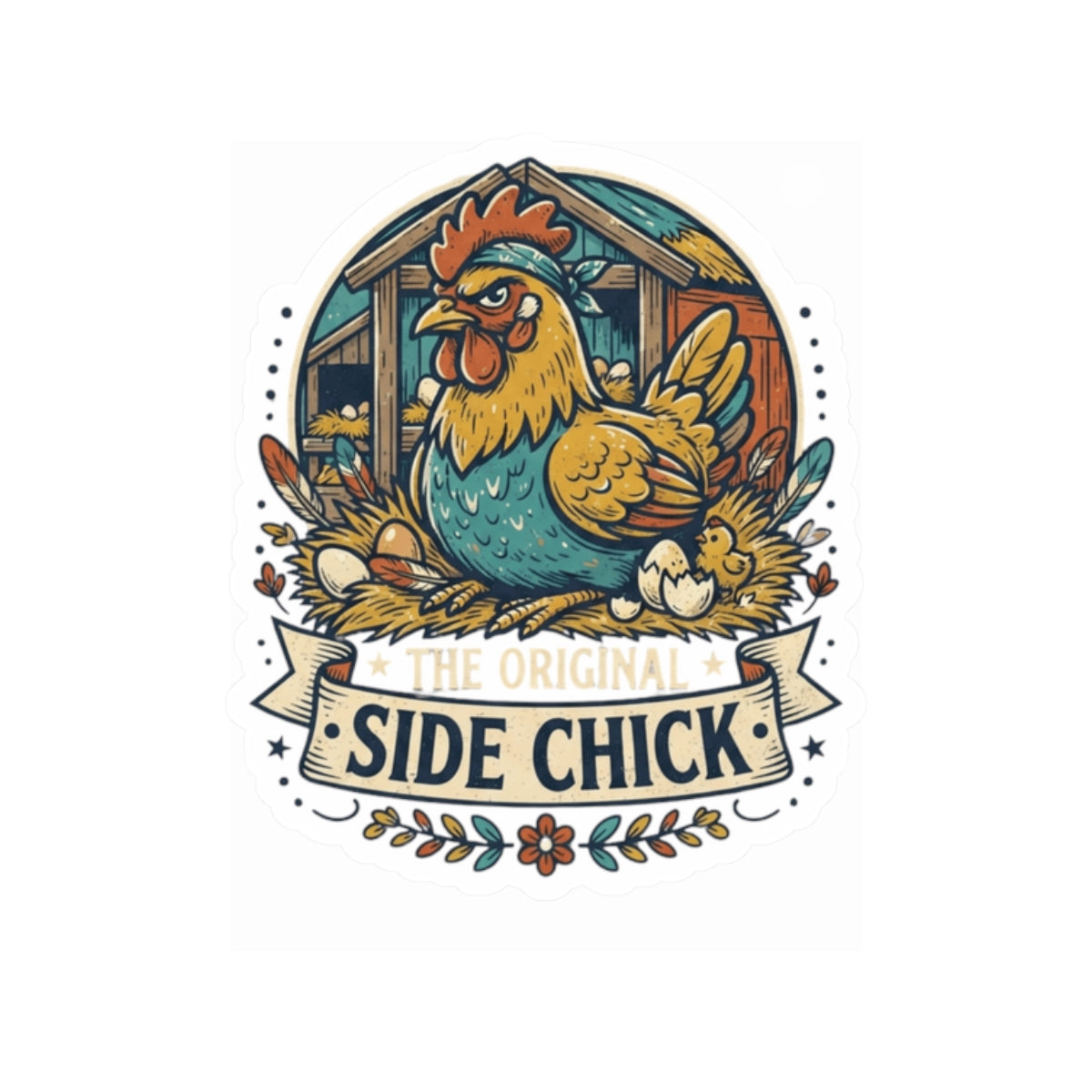 "The Original Side Chick" Sticker — Main