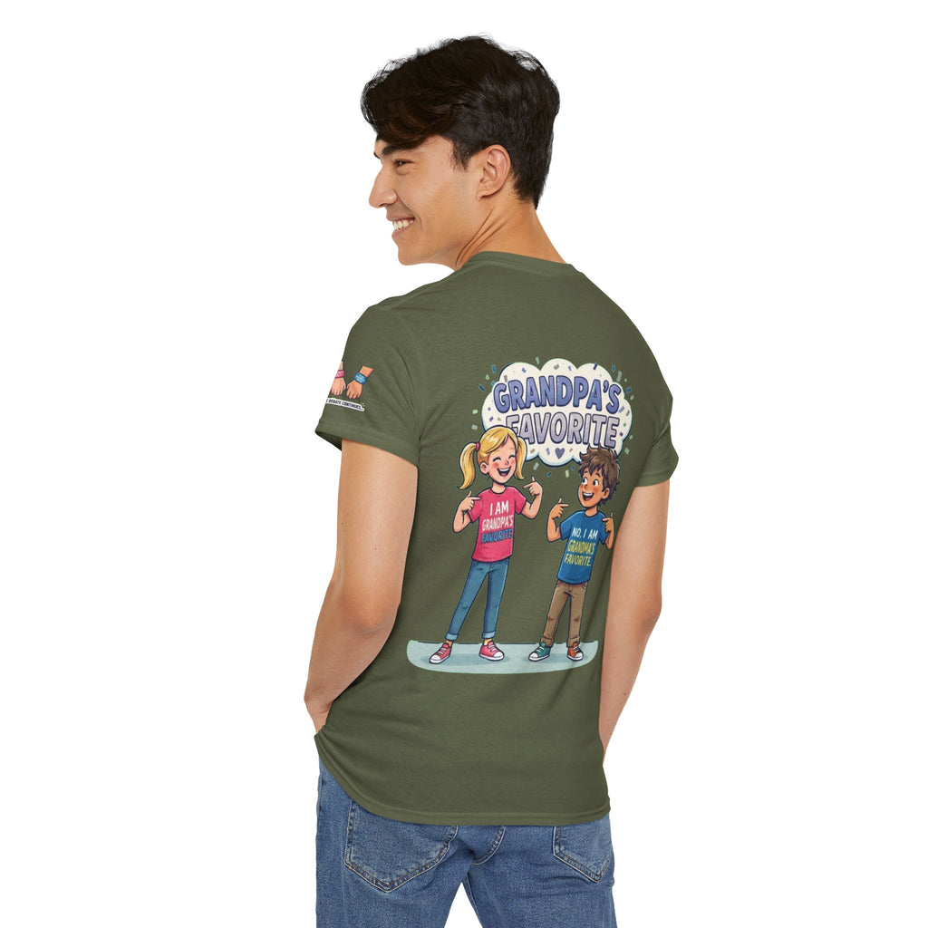 "Grandpa's Favorite" Premium Graphic Tee