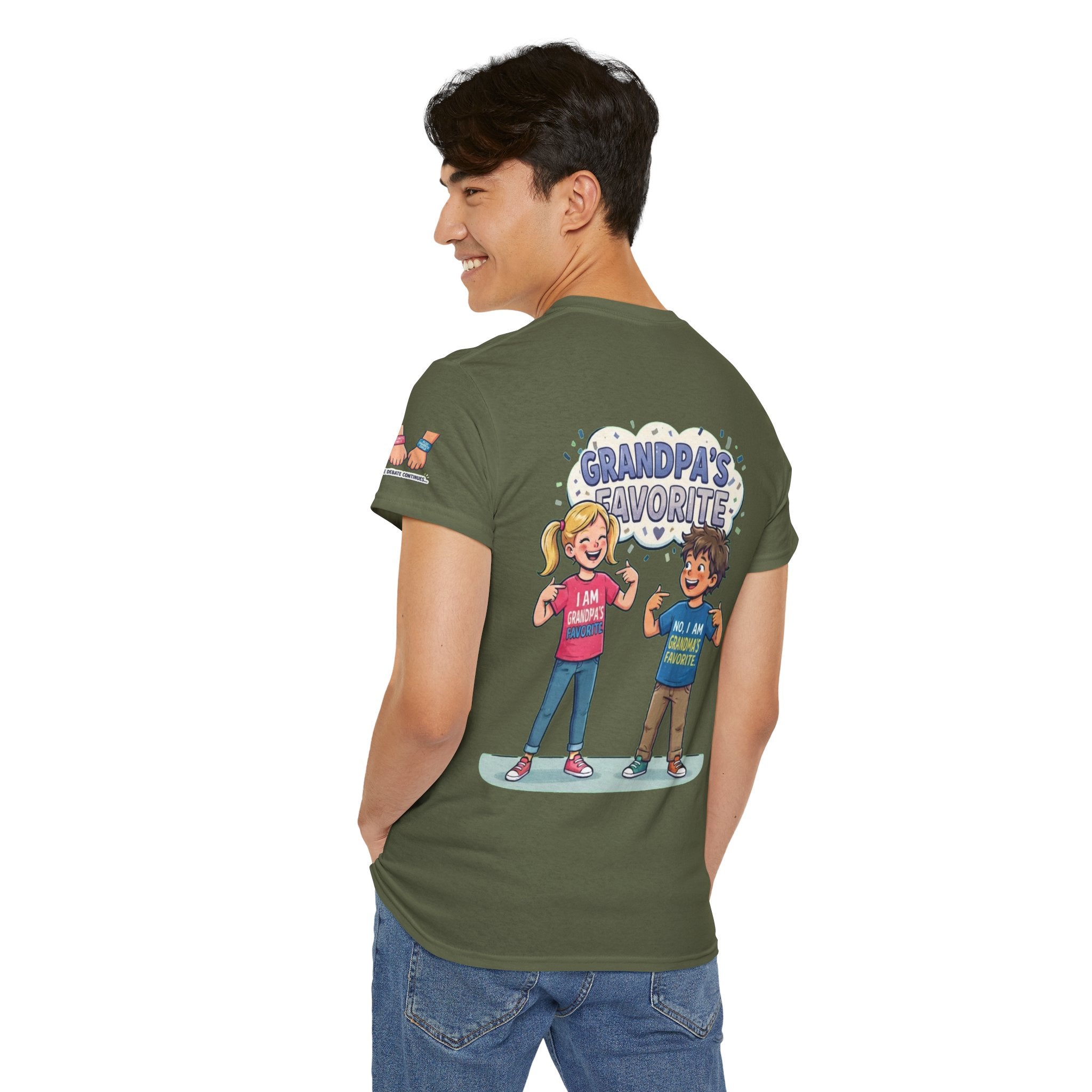 "Grandpa's Favorite" Premium Graphic Tee