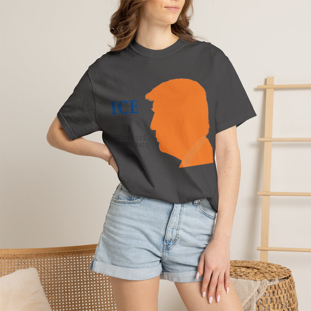 "Deport the Orange Race" Unisex Garment-Dyed T-shirt