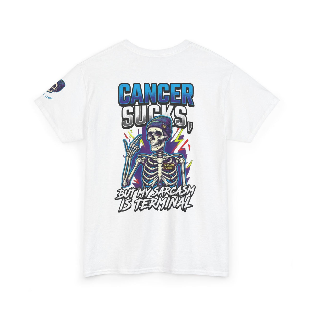 Cancer Sucks But My Sarcasm Is Terminal Premium Graphic Tee