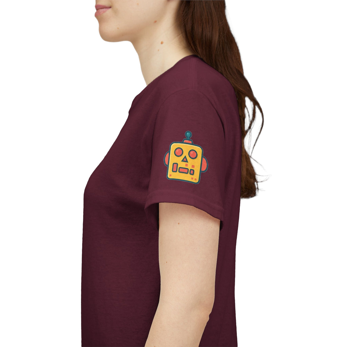 Color: Maroon | Toy Robot Premium Graphic Tee