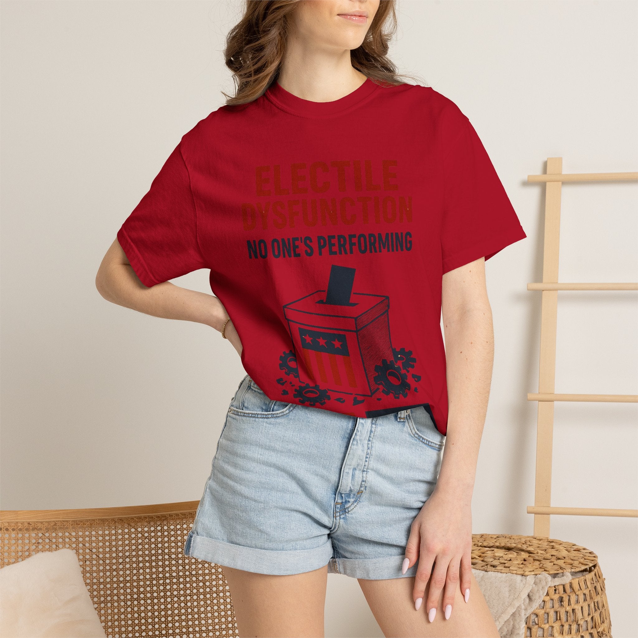 "Electile Dysfunction" Unisex Garment-Dyed T-shirt