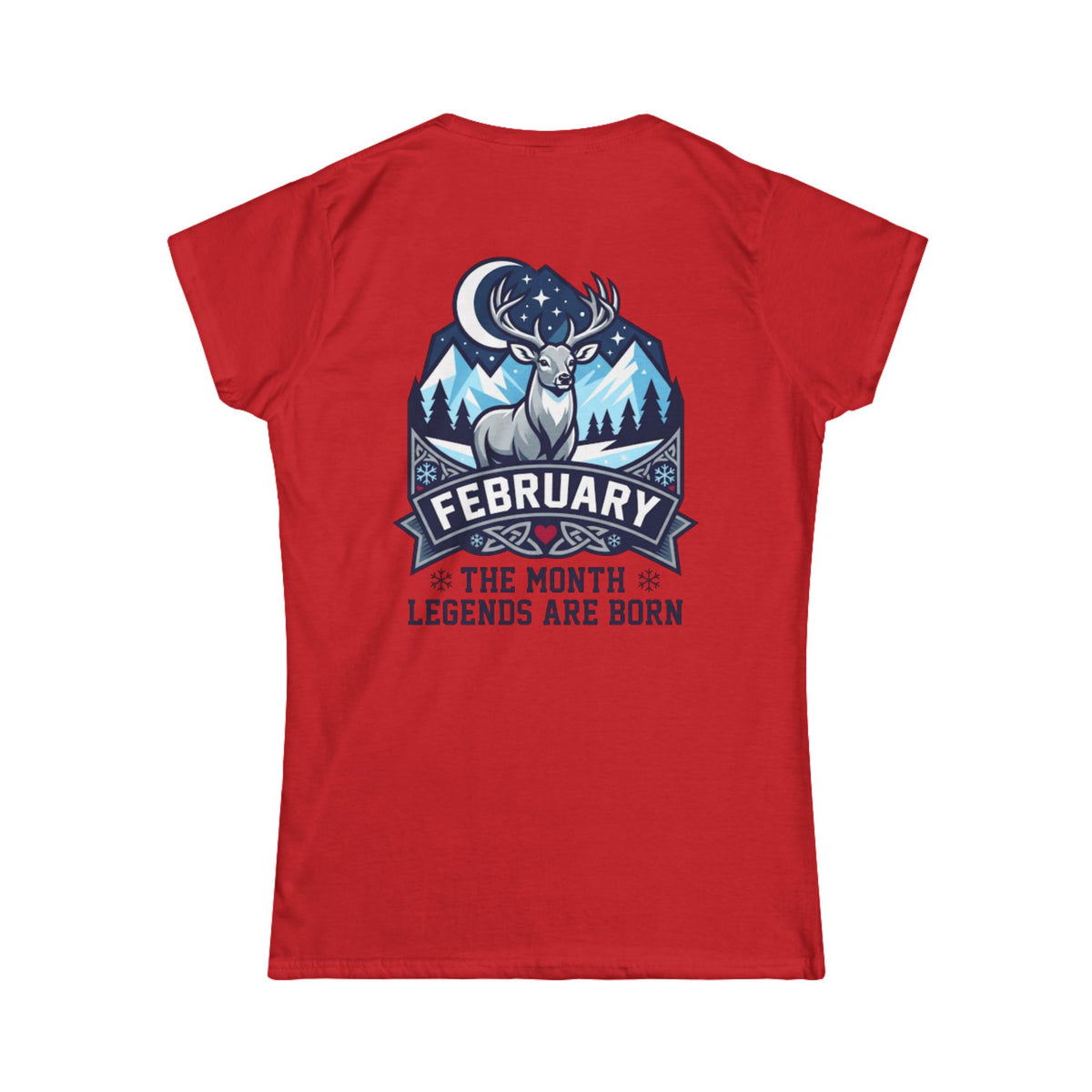 Color: Red | February Legend Women's Tee
