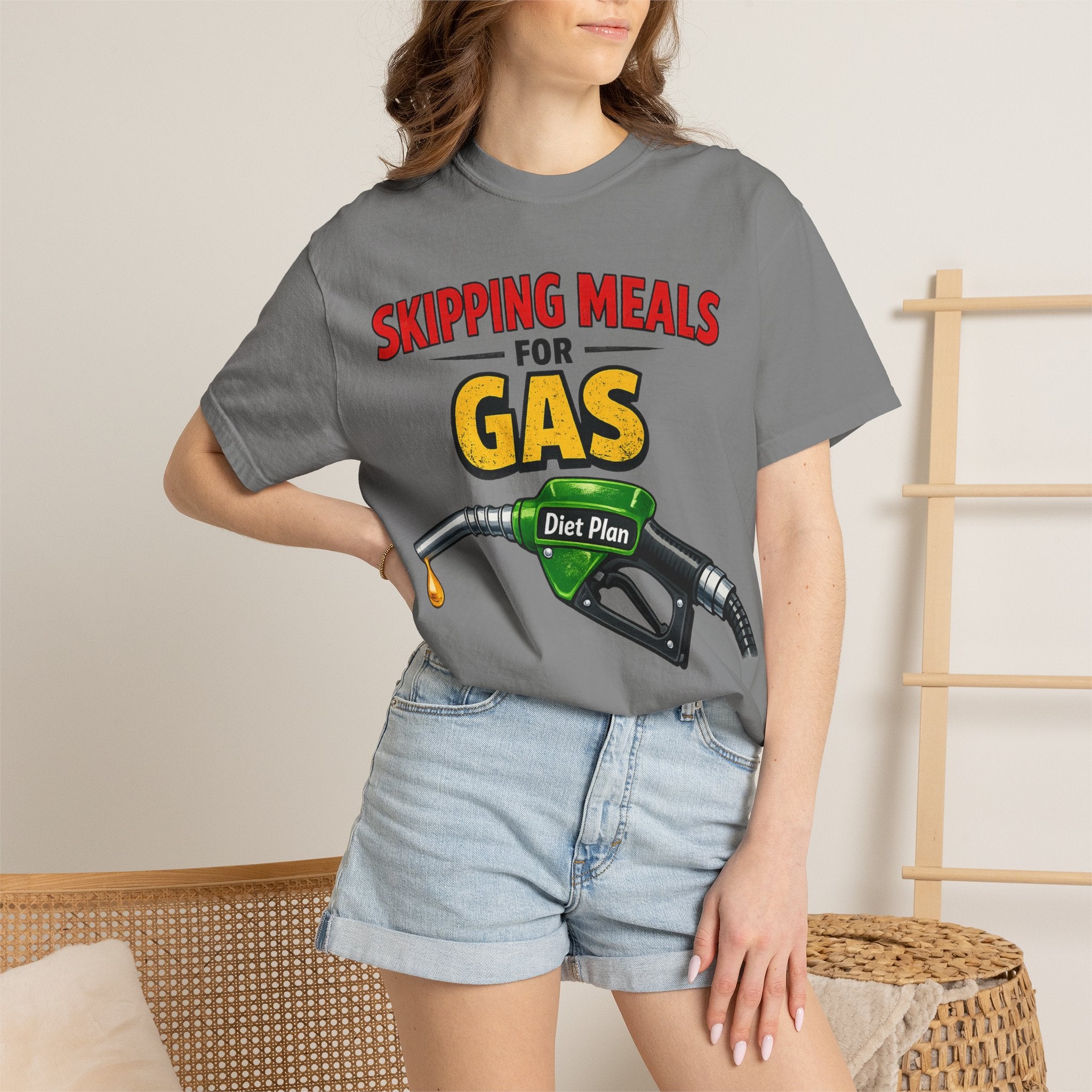 "The High-Octane Diet Plan" Unisex Garment-Dyed T-shirt