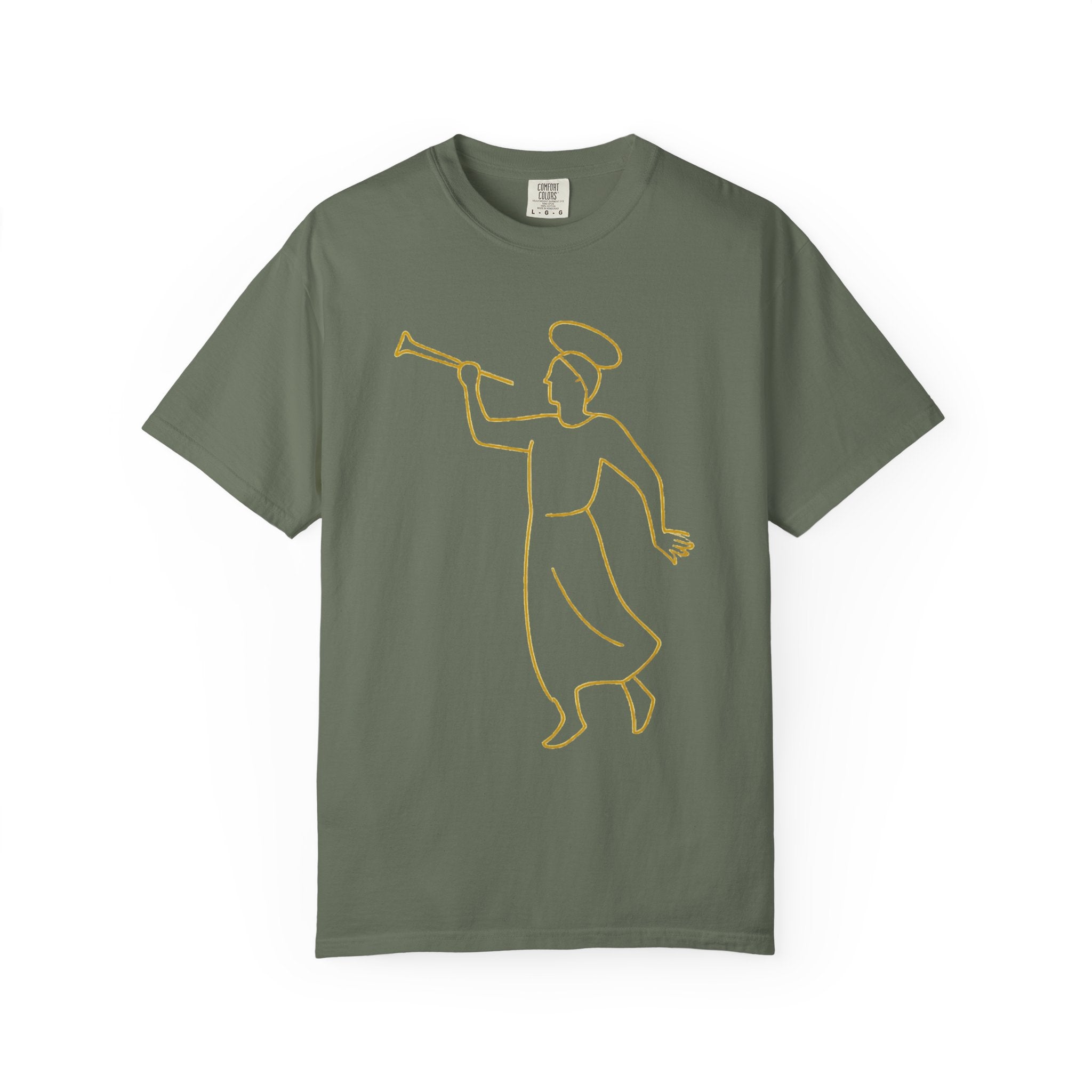 "Angel Moroni" Unisex Garment-Dyed T-shirt