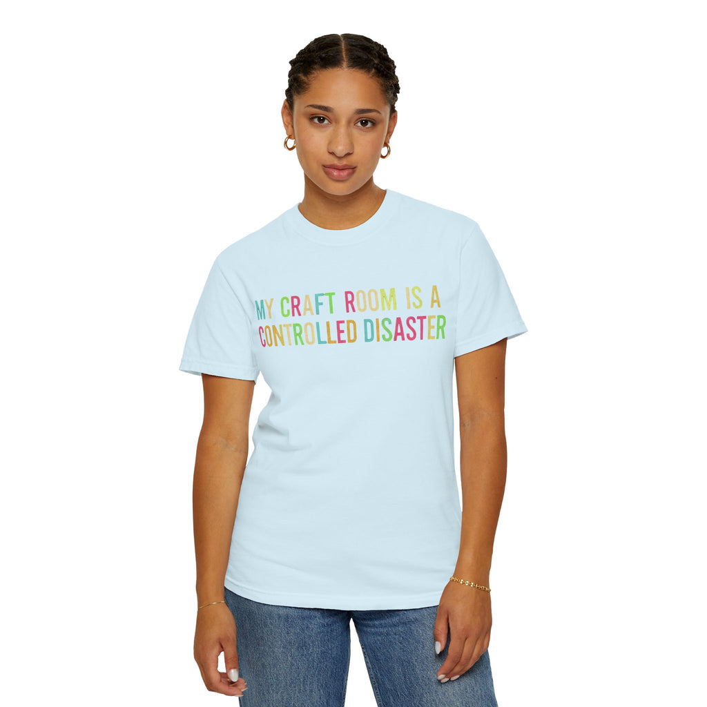 "Craft Room" Unisex Garment-Dyed T-shirt